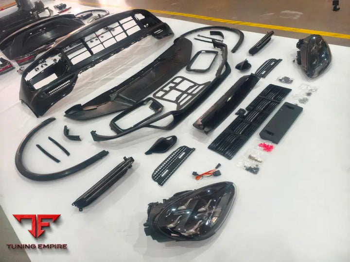 PORSCHE CAYENNE 2011-2017Y TO 2018-2021 TURBO STYLE BODY KIT