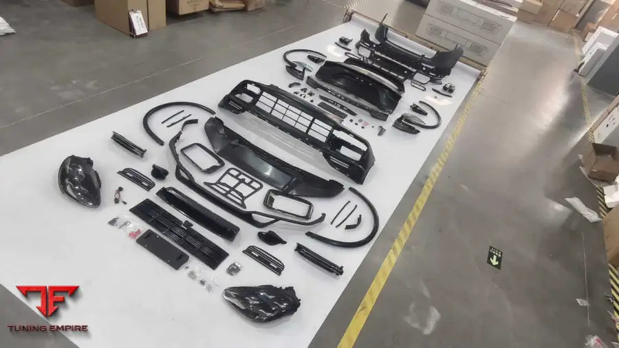 PORSCHE CAYENNE 2011-2017Y TO 2018-2021 TURBO STYLE BODY KIT