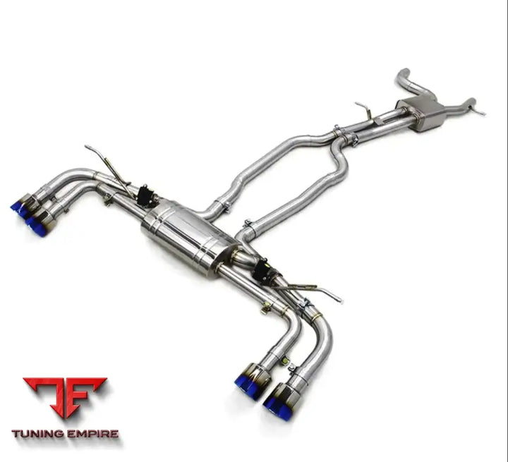 PORSCHE CAYENNE 957 4.8 TURBO CAT BACK VALVE EXHAUST