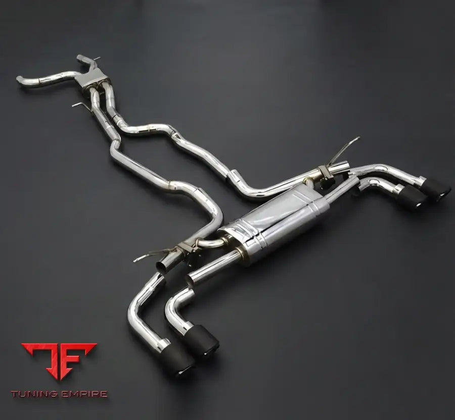PORSCHE CAYENNE 957 4.8 TURBO CATBACK VALVED EXHAUST