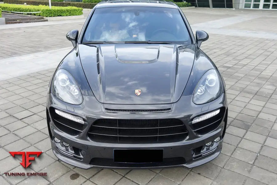 PORSCHE CAYENNE 958.1 HM STYLE CARBON FIBER HOOD BSD