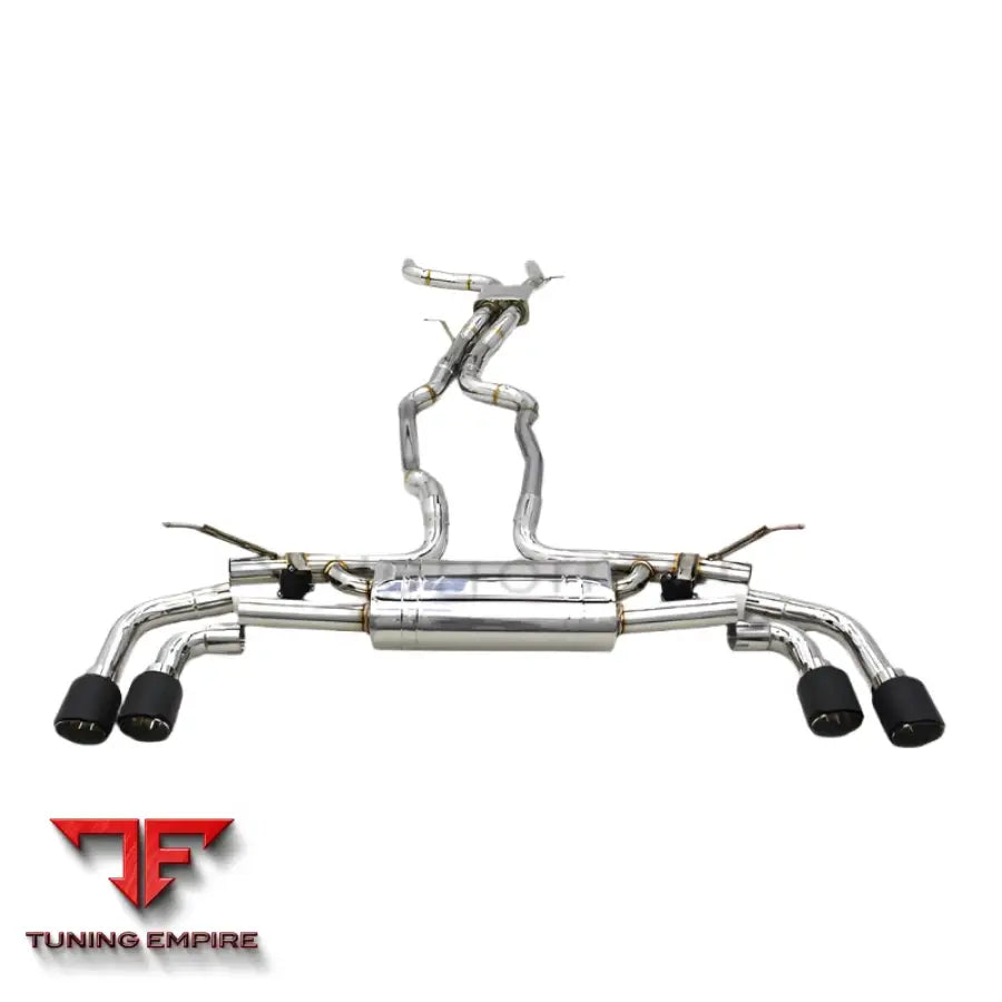 PORSCHE CAYENNE 958 4.8 STAINLESS STEEL CATBACK EXHAUST 2010-2016