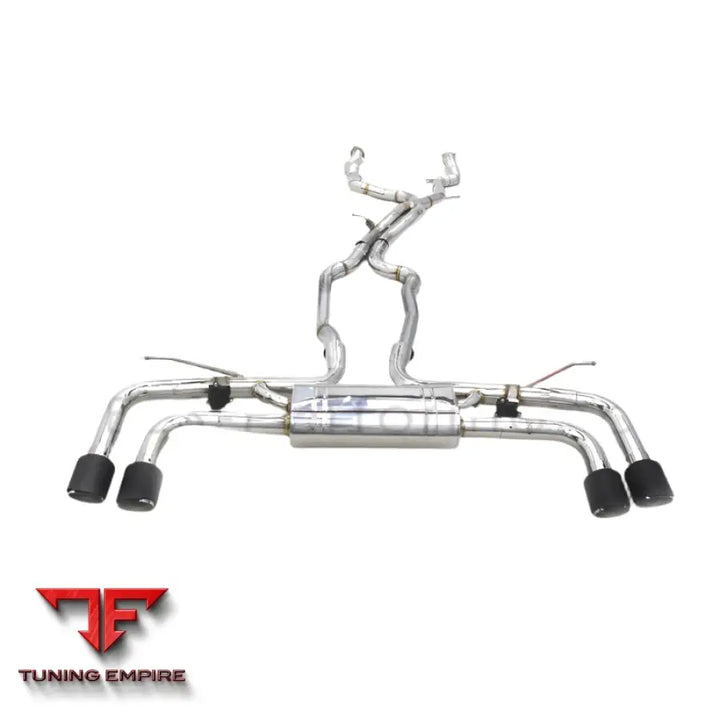 PORSCHE CAYENNE 958 4.8 CATBACK VALVETRONIC  STEEL EXHAUST 2010-2016