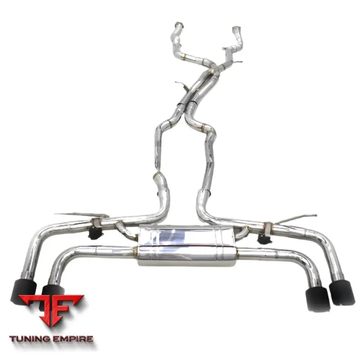 PORSCHE CAYENNE 958 4.8 CATBACK VALVETRONIC  STEEL EXHAUST 2010-2016