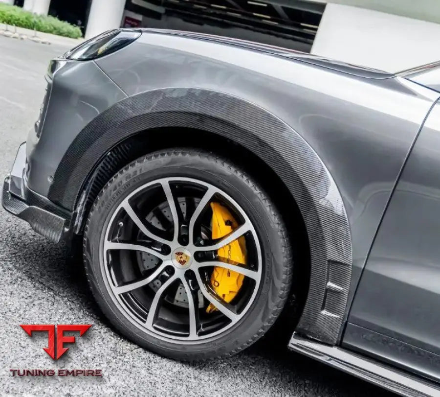 PORSCHE CAYENNE 9Y0 FACELIFT CARBON FIBER PARTS