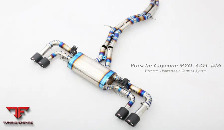 Porsche Cayenne 9Ya Titanium Valvetronic Exhaust System