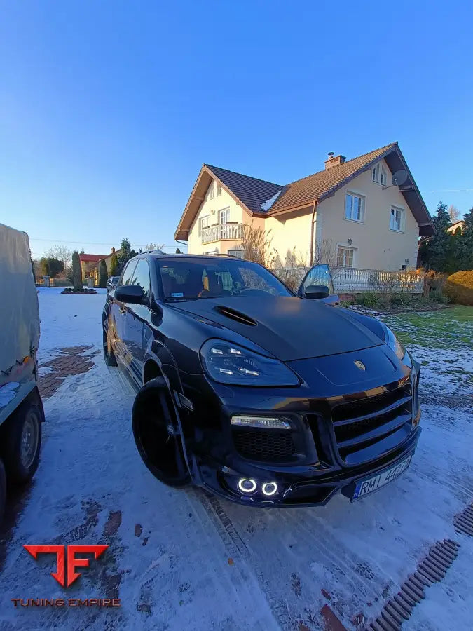 PORSCHE CAYENNE TURBO S CARBON FIBER PARTS