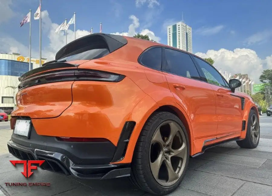 PORSCHE CAYENNE CARBON FIBER WIDEBODY KIT