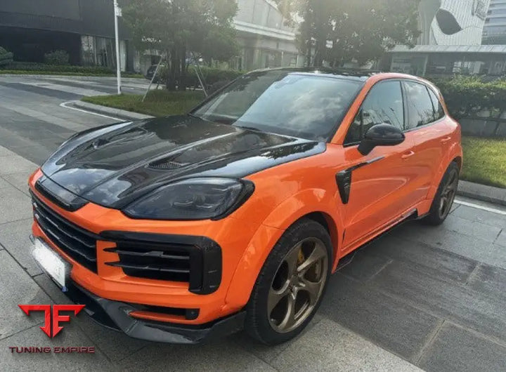 PORSCHE CAYENNE CARBON FIBER WIDEBODY KIT
