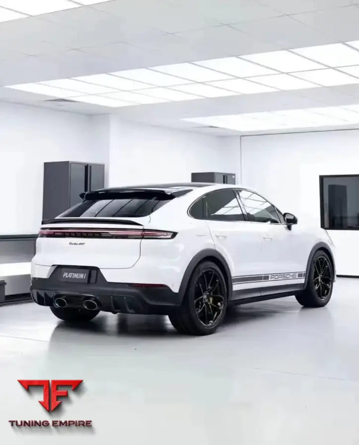 PORSCHE CAYENNE COUPE CENTER PIPE TURBO STYLE UPGRADE