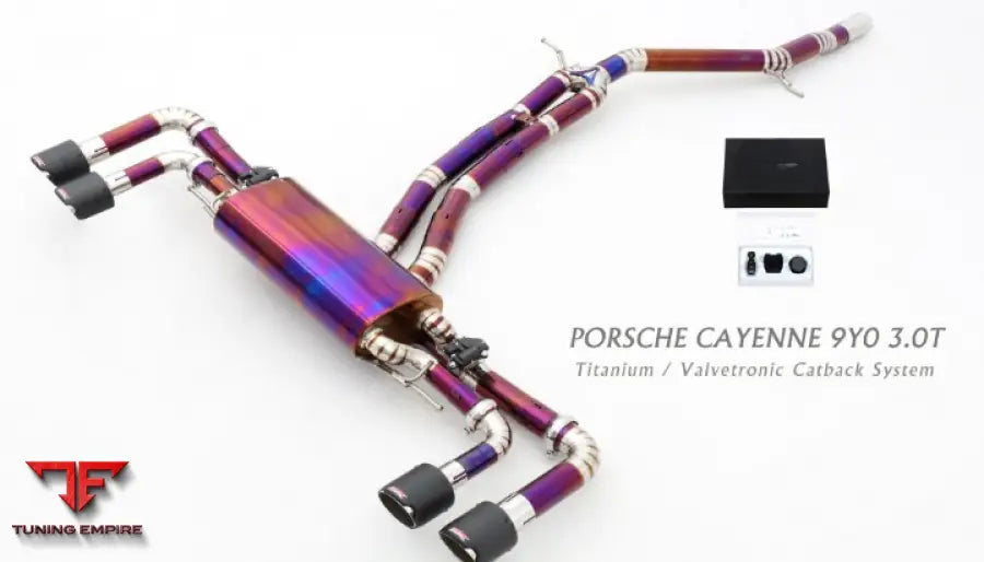 Porsche Cayenne E3 Titanium Valvetronic Exhaust System
