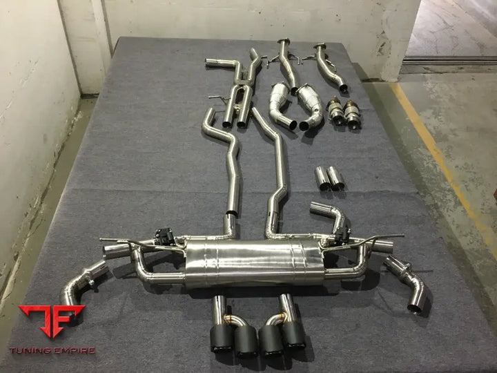 PORSCHE CAYENNE TURBO 957 4.8 L VALVE EXHAUST SYSTEM