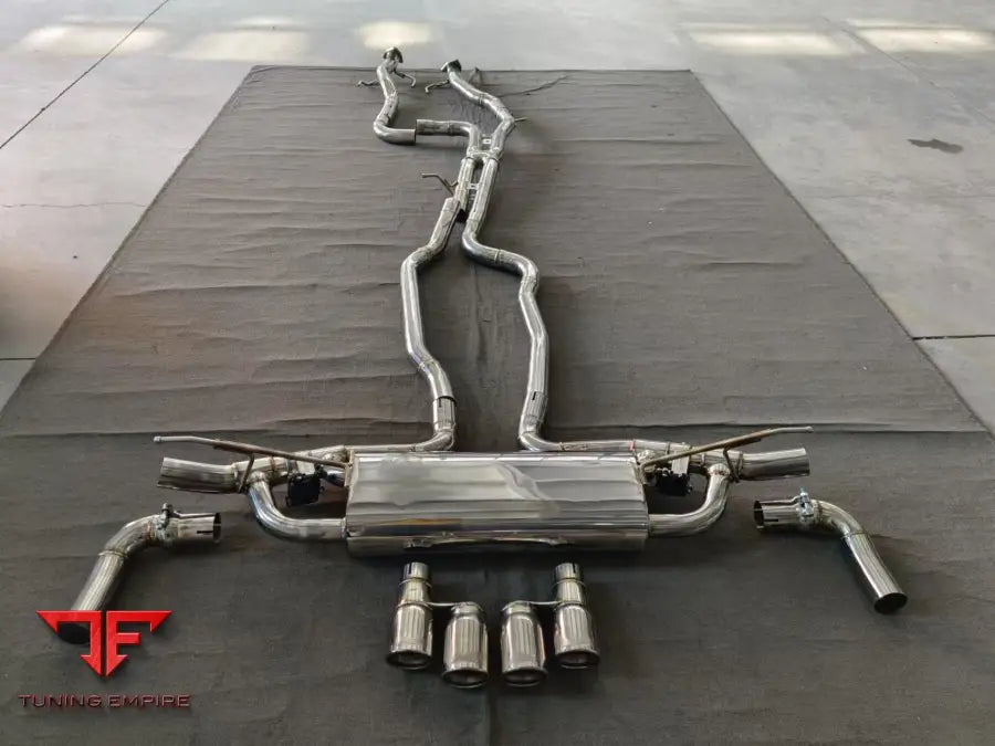 PORSCHE CAYENNE TURBO 957 4.8 L VALVE EXHAUST SYSTEM