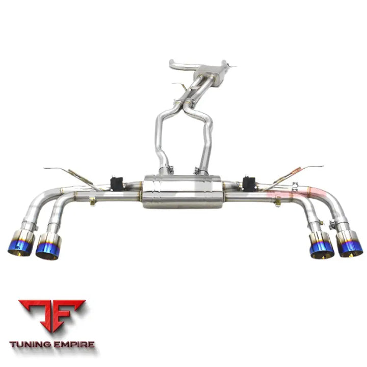 PORSCHE CAYENNE TURBO S 957 4.8T CATBACK EXHAUST 2007-2010