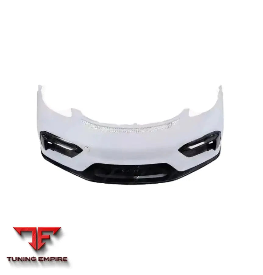 PORSCHE CAYMAN 718 GT4 CARBON FIBER FRONT BUMPER