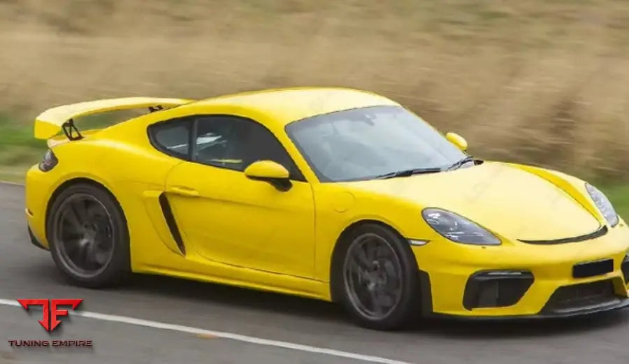 PORSCHE CAYMAN 718 GT4 CARBON FIBER FRONT BUMPER