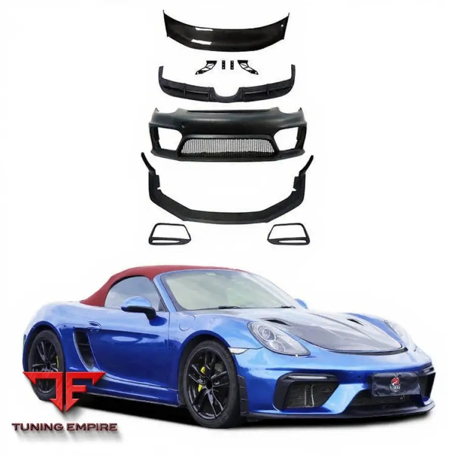 PORSCHE CAYMAN 981 GT4 CARBON FIBER PARTS