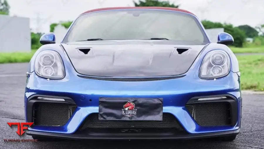 PORSCHE CAYMAN 981 GT4 CARBON FIBER PARTS