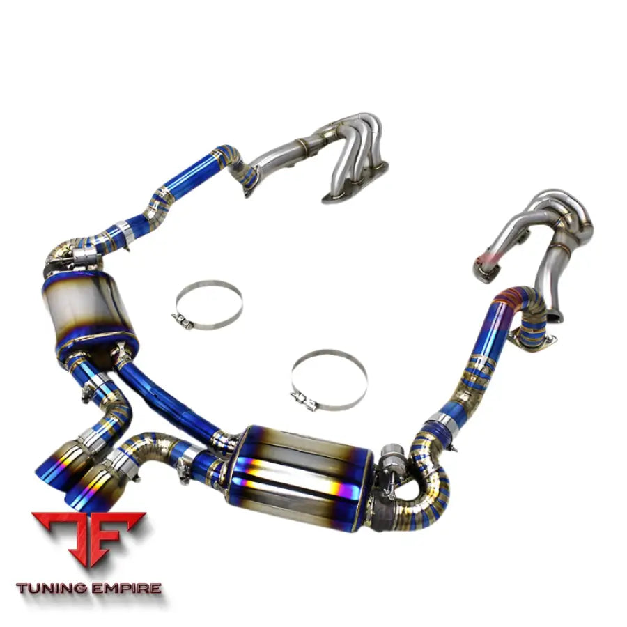 PORSCHE CAYMAN 981 GTS 3.8L CATBACK VALVETRONIC EXHAUST SYSTEM 2013-2015