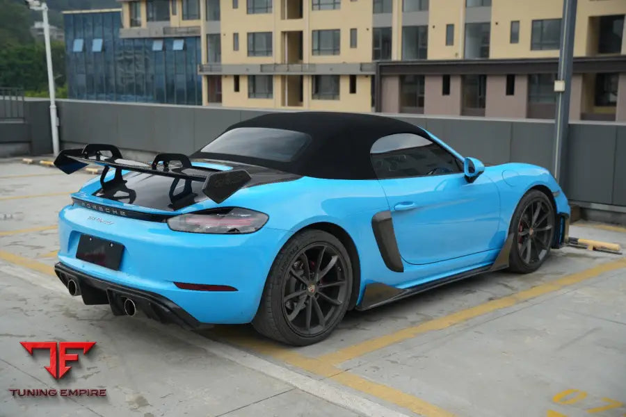 PORSCHE CAYMAN 987.2 TO 981 GT4 STYLE CONVERSION BODY KIT