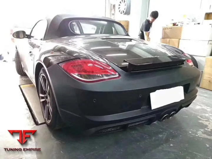 PORSCHE CAYMAN 987.2 TO 981 GT4 STYLE CONVERSION BODY KIT