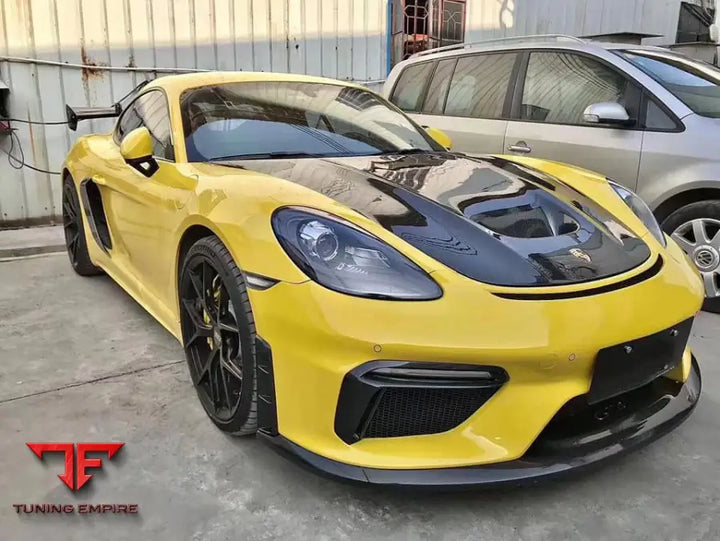 PORSCHE CAYMAN 718 982 TO GT4 CARBON CONVERSION BODY KIT