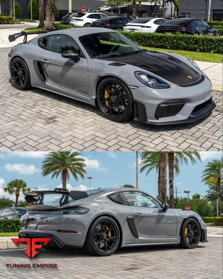 PORSCHE CAYMAN 718 982 TO GT4 CARBON CONVERSION BODY KIT