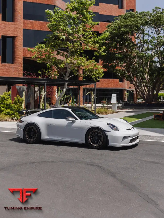 PORSCHE GT3 FORGED WHEELS AND EXHAUST SYSTEM