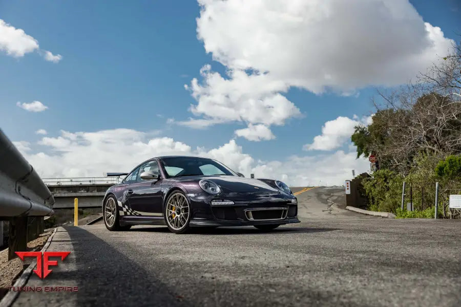 PORSCHE GT3RS FORGED WHEELS AND EXHAUST SYSTEM