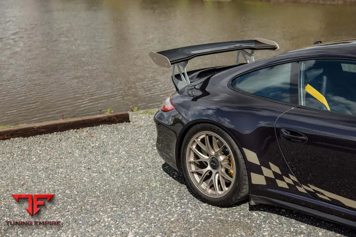 PORSCHE GT3RS FORGED WHEELS AND EXHAUST SYSTEM