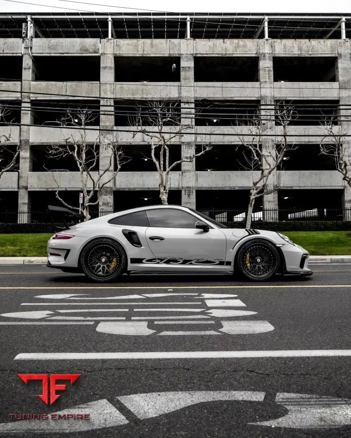 PORSCHE GT3RS FORGED WHEELS AND EXHAUST SYSTEM
