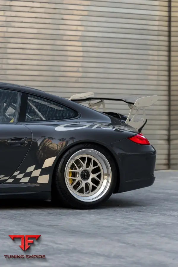 PORSCHE GT3RS FORGED WHEELS AND EXHAUST SYSTEM