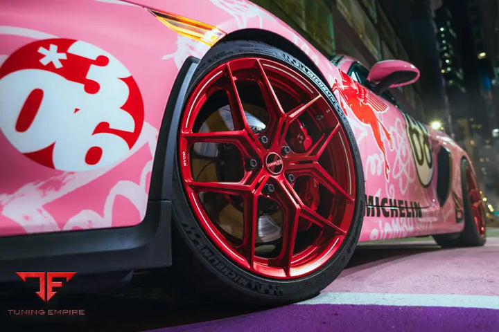 PORSCHE GT4 FORGED WHEELS
