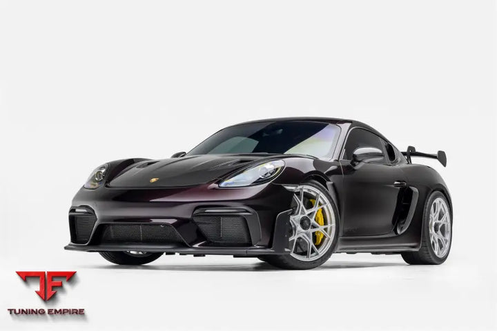 PORSCHE GT4RS FORGED WHEELS AND EXHAUST SYSTEM