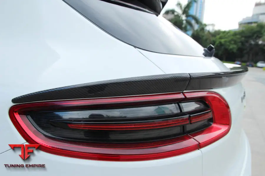 PORSCHE MACAN BS STYLE CARBON FIBER REAR DECKLID SPOILER BSD