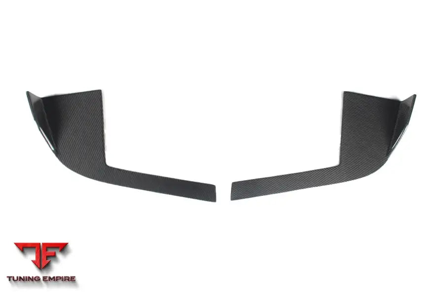 PORSCHE MACAN GTS & TURBO & S ATS STYLE CARBON FIBER REAR DIFFUSER WITH WINGLETS BSD