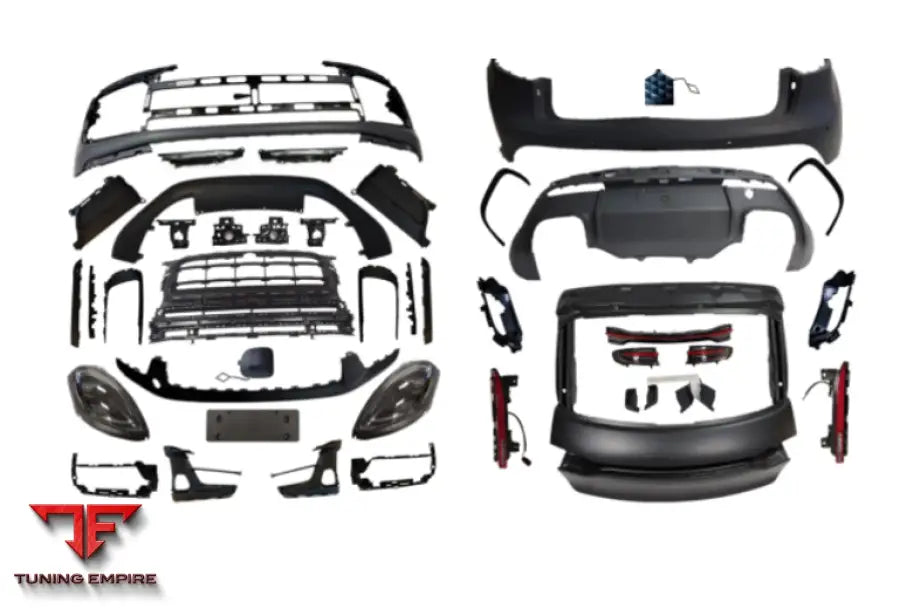 PORSCHE MACAN OLD TO NEW STYLE BODY KIT