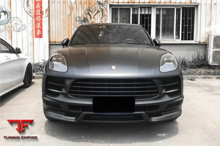 PORSCHE MACAN S TA STYLE CARBON FIBER FRONT LIP BSD