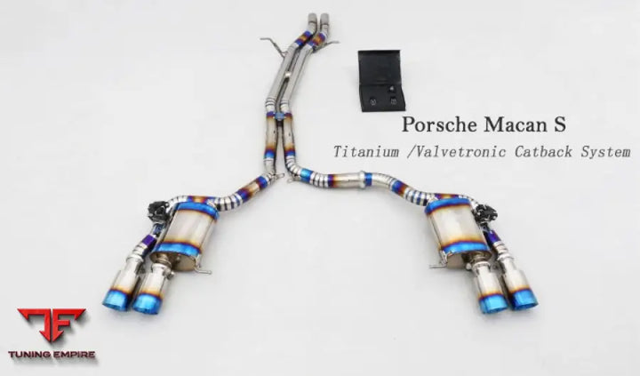 Porsche Macan S Titanium Valvetronic Exhaust System