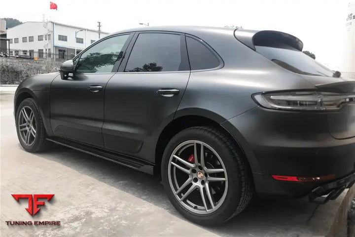 PORSCHE MACAN TA STYLE CARBON FIBER SIDE SKIRTS BSD