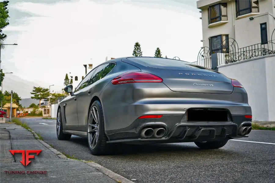 PORSCHE PANAMERA 970.2 BS-SPORT STYLE CARBON FIBER REAR DIFFUSER BSD