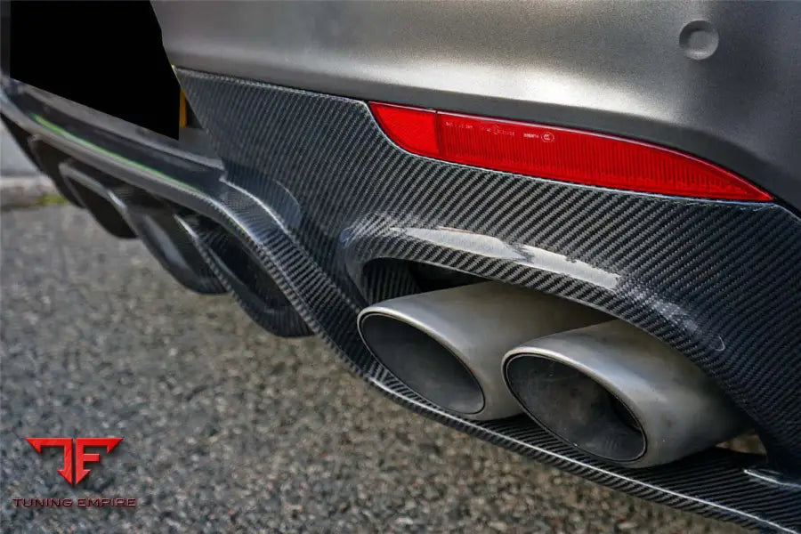 PORSCHE PANAMERA 970.2 BS-SPORT STYLE CARBON FIBER REAR DIFFUSER BSD