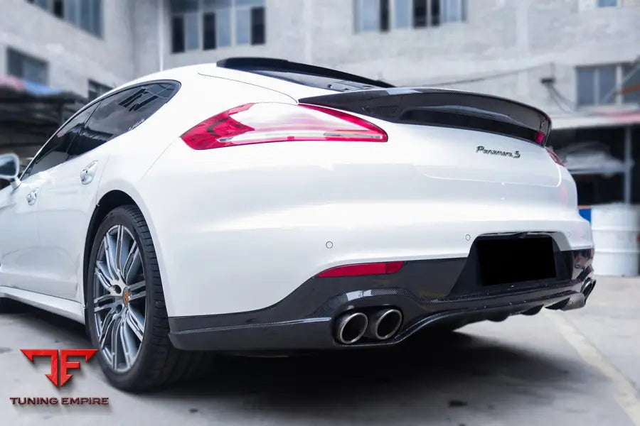 PORSCHE PANAMERA 970.2 GMT STYLE CARBON FIBER REAR DIFFUSER BSD