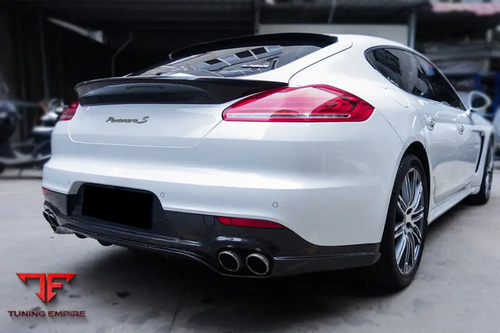 PORSCHE PANAMERA 970.2 GMT STYLE CARBON FIBER REAR DIFFUSER BSD