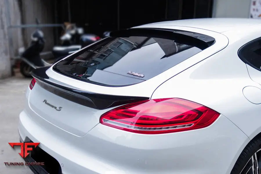 PORSCHE PANAMERA 970.2 TAS STYLE CARBON FIBER TRUNK SPOILER BSD