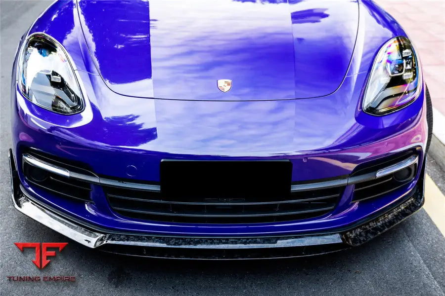 PORSCHE PANAMERA 971 4 & 4S & GTS & TURBO S OD STYLE FRONT LIP BSD