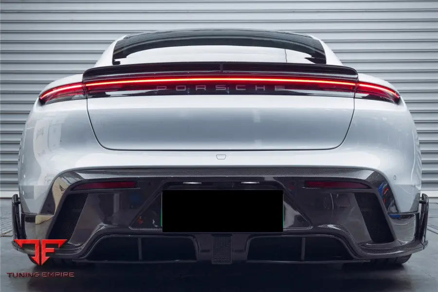 PORSCHE TAYCAN & 4 & 4S & GTS & TURBO CADO STYLE REAR DIFFUSER BSD