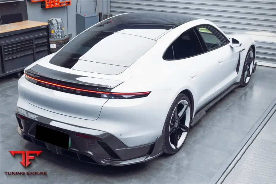 PORSCHE TAYCAN & 4 & 4S & GTS & TURBO CADO STYLE TRUNK SPOILER BSD