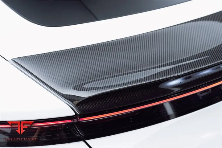 PORSCHE TAYCAN & 4 & 4S & GTS & TURBO CADO STYLE TRUNK SPOILER BSD