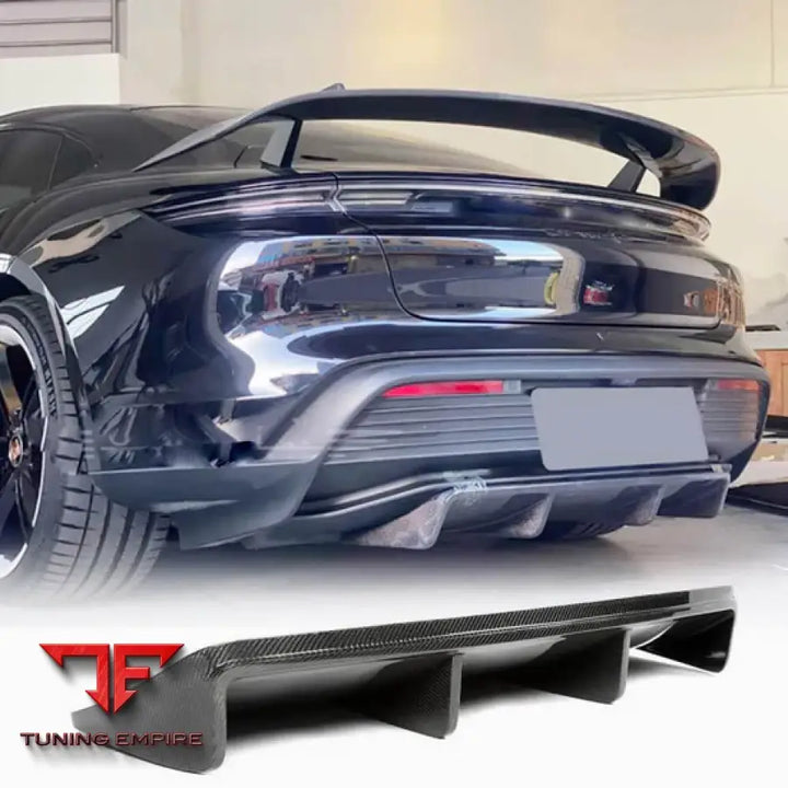 PORSCHE TAYCAN BASE 4S SEDAN 4-DOOR CARBON FIBER PARTS 2019-2024Y